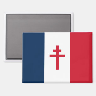 Flagge des Freien Frankreichs Magnet