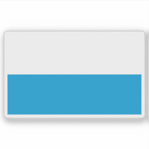 Flagge des Freistaates Bayern, Deutschland Aufkleber