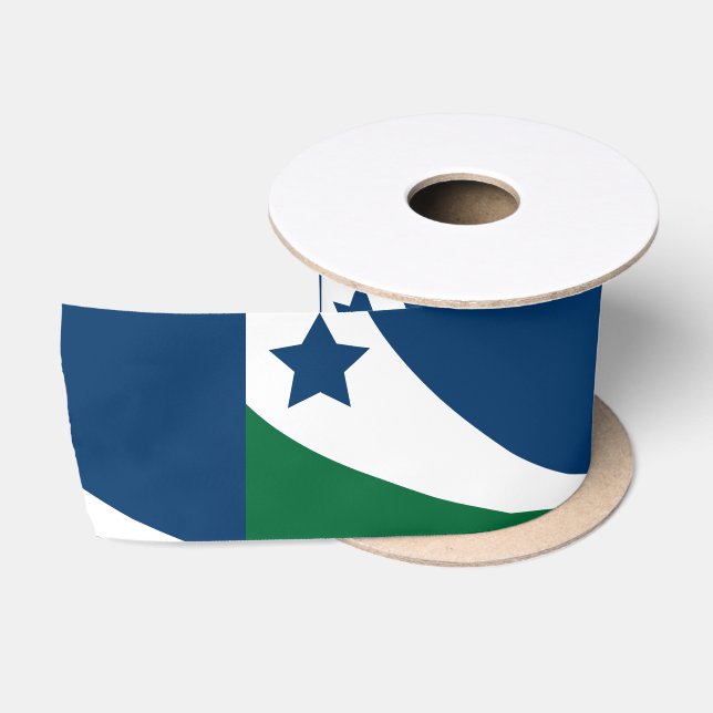 Flagge des Frühlings, Tennessee Satinband (Spule)