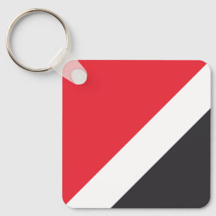 Flagge des Fürstentums Sealand Schlüsselanhänger