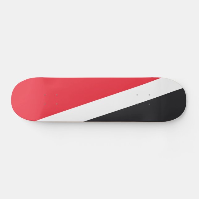 Flagge des Fürstentums Sealand Skateboard (Horizontal)