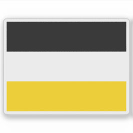 Flagge des Garifuna-Volkes Aufkleber