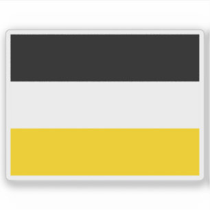 Flagge des Garifuna-Volkes Aufkleber