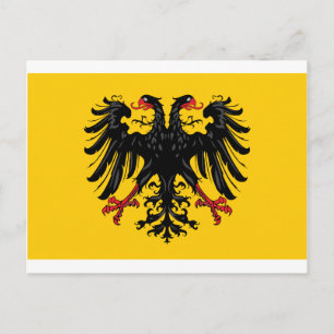 Flagge des Heiligen Römischen Reiches Postkarte