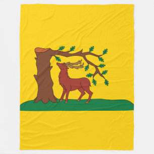Flagge des historischen Landkreises der Berkshire  Fleecedecke