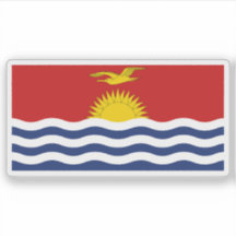Flagge des I-Kiribati-Volkes, Mikronesien, Ozeanie