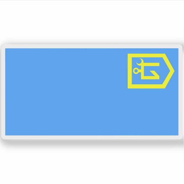 Flagge des Idel-Ural-Staat (1917-1918) Aufkleber (Vorderseite)