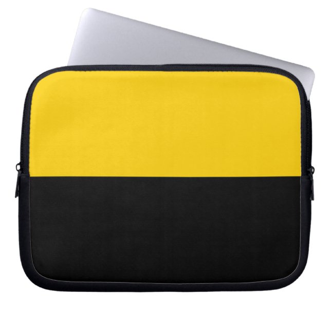 Flagge des IJsselstein Laptopschutzhülle (Vorderseite)