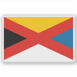 Flagge des Imperiums der China (1915-1916) Aufkleber