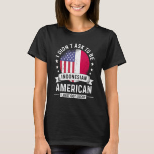 Flagge des indonesischen Patriot Grown Spaßes T-Shirt