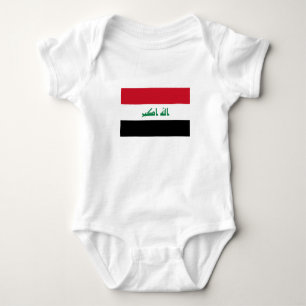 Flagge des Irak Baby Strampler
