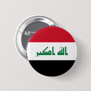 Flagge des Irak Button
