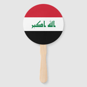 Flagge des Irak Fächer