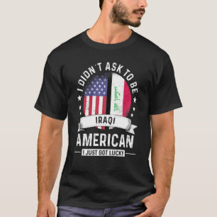 Flagge des irakischen Patriot Grown Spaßes T-Shirt