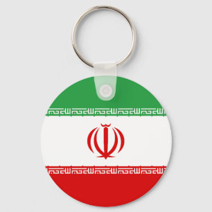 Flagge des Iran Schlüsselanhänger