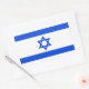 Flagge des Israelis Rechteckiger Aufkleber (Umschlag)