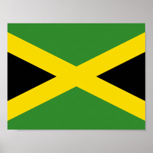 Flagge des Jamaika-Posters Poster