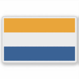 Flagge des Kantons Rio Cuarto, Costa Rica Aufkleber