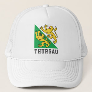 Flagge des Kantons Thurgau, Schweiz Truckerkappe