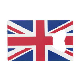 Flagge des Königreich-Kreditkarte-Flaschen-Öffne Kreditkartenflaschenöffner