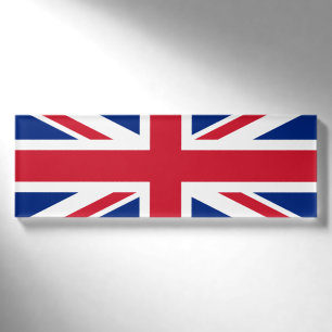 Flagge des Königreich-Namensschildes Namenschild