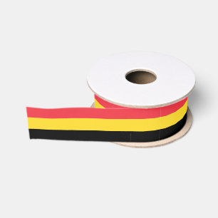 Flagge des Königreichs Belgien Horizontale Streife Ripsband