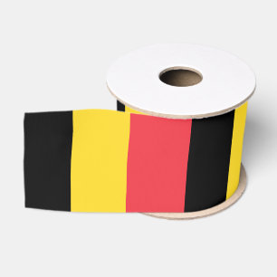 Flagge des Königreichs Belgien Ripsband