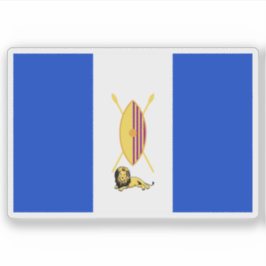 Flagge des Königreichs Buganda, Uganda Aufkleber