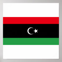 Flagge des Königreichs Libyen (1951-1969)