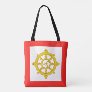 Flagge des Königreichs Sikkim Tasche