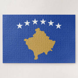 Flagge des Kosovo