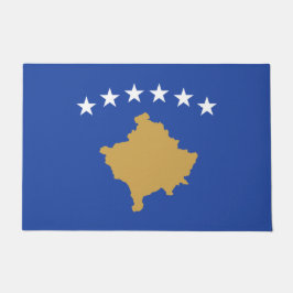 Flagge des Kosovo Fußmatte