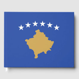 Flagge des Kosovo Gästebuch