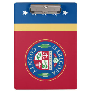Flagge des Landkreises Maricopa (Arizona) Klemmbrett
