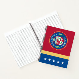 Flagge des Landkreises Maricopa (Arizona) Notizbuch
