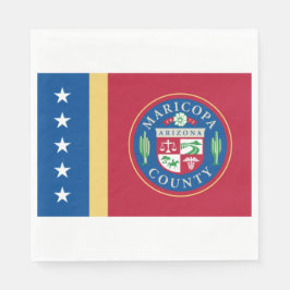 Flagge des Landkreises Maricopa (Arizona) Serviette