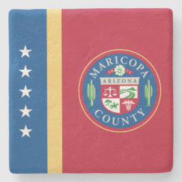 Flagge des Landkreises Maricopa (Arizona) Steinuntersetzer