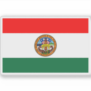 Flagge des Landkreises San Diego, Kalifornien Aufkleber