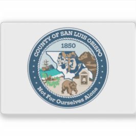 Flagge des Landkreises San Luis Obispo, Kalifornie Aufkleber