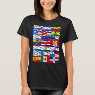 Flagge des lateinamerikanischen Staates für das hi T-Shirt