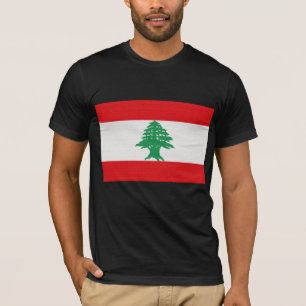 Flagge des Libanon T-Shirt