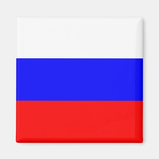 Flagge des Magnet Russland (Vorne)