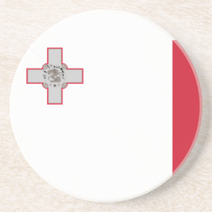 Flagge des maltesischen Untersetzer