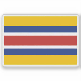 Flagge des Mengjiang Aufkleber