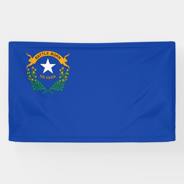 Flagge des Nevada-Staat Banner (Horizontal)