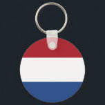 Flagge des niederländischen Schlüsselanhängers Schlüsselanhänger<br><div class="desc">Flagge des niederländischen Schlüsselanhängers</div>