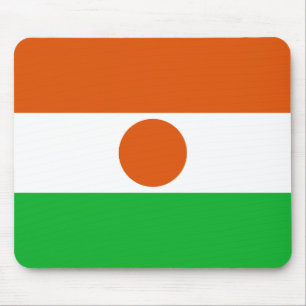 Flagge des Niger Mauspad