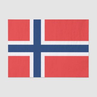 Flagge des Norwegen-Seidenpapiers Seidenpapier