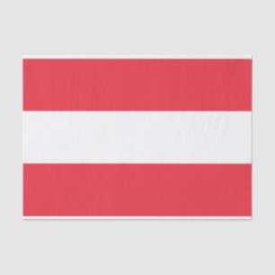 Flagge des österreichischen Gewebspapiers Seidenpapier