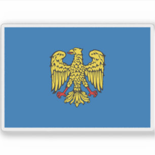 Flagge des Patriarchenstaates Friaul (1077–1420) Aufkleber